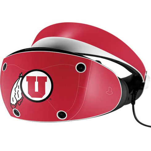 University of Utah Logo PlayStation VR2 Skin