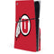 University of Utah Logo PS5 Slim Disk Console Skin