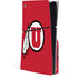 University of Utah Logo PS5 Slim Disk Console Skin
