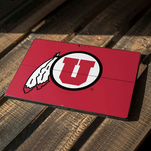University of Utah Logo Surface Pro 6 Skin