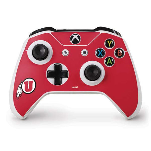 University of Utah Logo Xbox One S Controller Skin