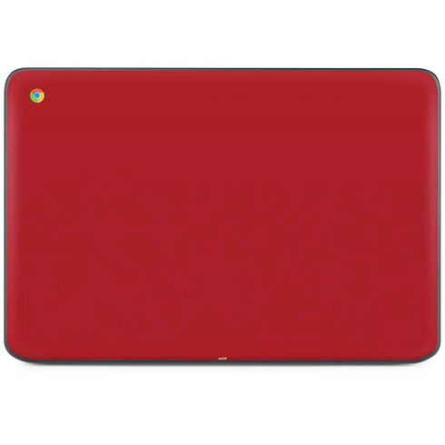 Upsdell Red HP Chromebook Skin