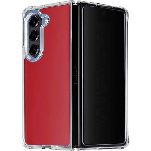 Upsdell Red Galaxy Z Fold5 5G Clear Case
