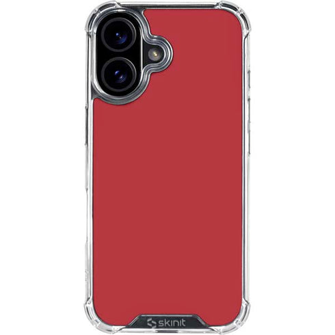 Upsdell Red iPhone 16 Plus Clear Case