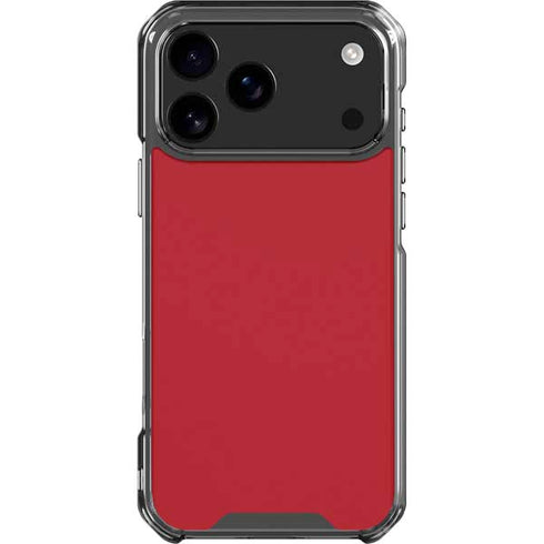 Upsdell Red iPhone 18 Pro Max Clear Case