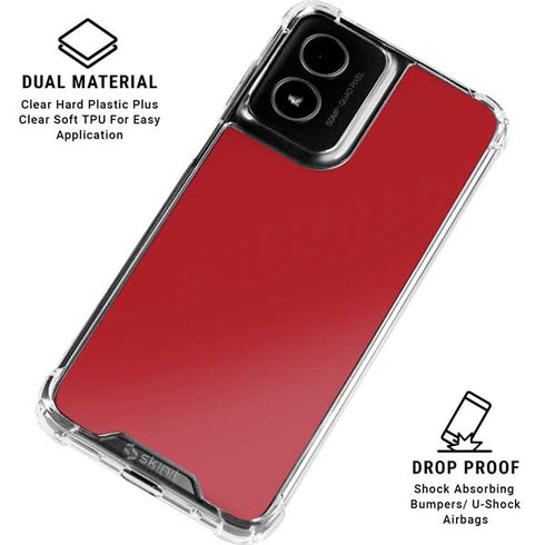 Upsdell Red Moto G Power 5G (2024) Clear Case