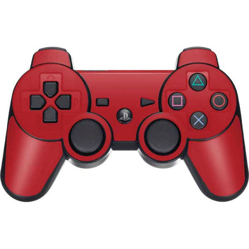 Upsdell Red PS3 Dual Shock wireless controller Skin