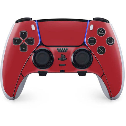 Upsdell Red PS5 DualSense Edge Pro Controller Skin