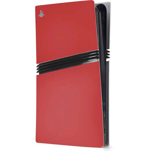 Upsdell Red PS5 Pro Console Skin
