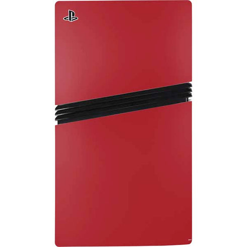 Upsdell Red PS5 Pro Console Skin