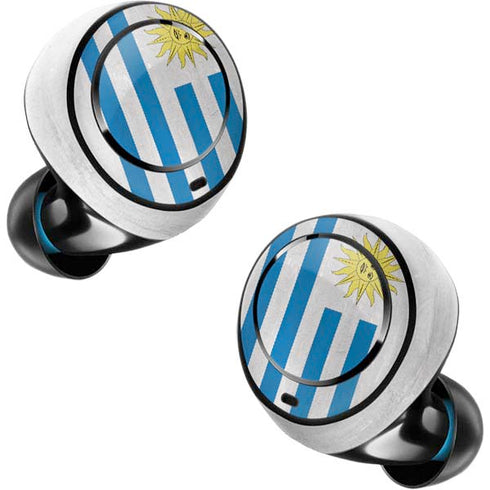 Uraguay Flag Distressed Amazon Echo Buds Skin