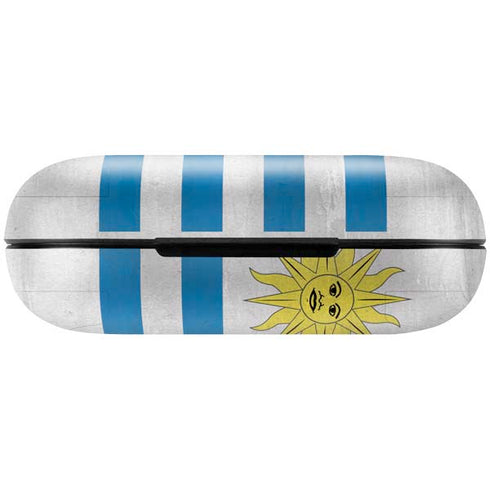 Uraguay Flag Distressed Amazon Echo Buds Skin