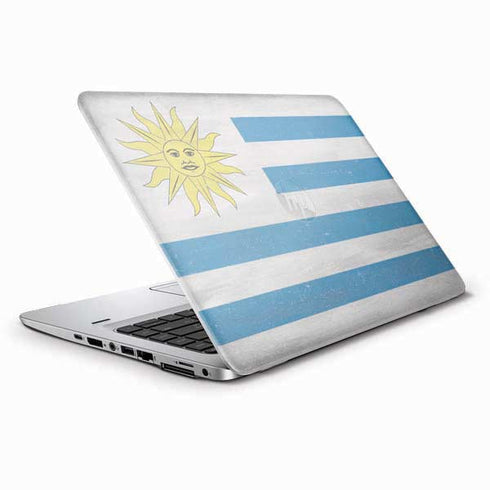 Uraguay Flag Distressed HP Elitebook Skin