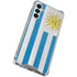 Uraguay Flag Distressed Gabb Phone 4 Clear Case