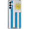 Uraguay Flag Distressed Galaxy A16 5G Clear Case