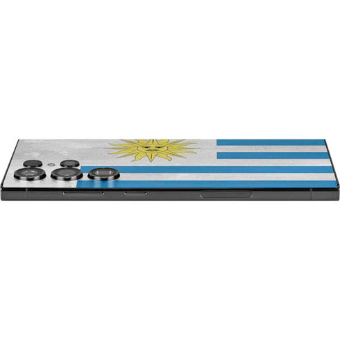 Uraguay Flag Distressed Galaxy S24 Ultra Skin
