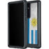 Uraguay Flag Distressed Galaxy S24 Ultra Waterproof Case