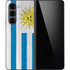 Uraguay Flag Distressed Galaxy Z Fold5 5G Skin