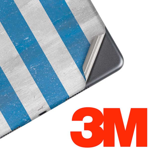 Uraguay Flag Distressed iPad Skins