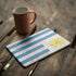 Uraguay Flag Distressed iPad Skins