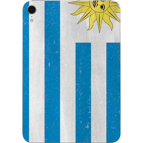 Uraguay Flag Distressed Apple iPad Mini Skin