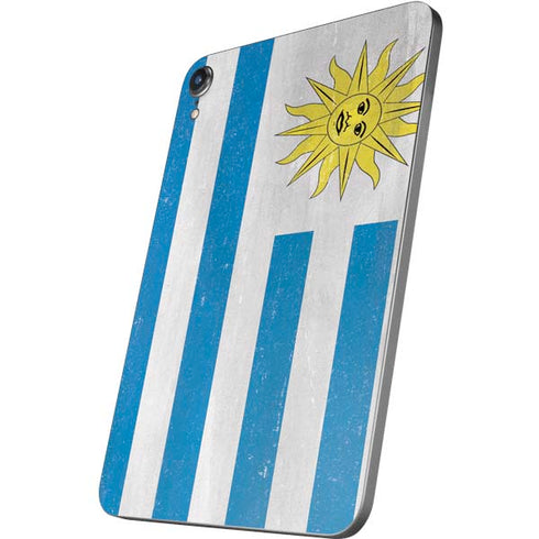 Uraguay Flag Distressed Apple iPad Mini Skin