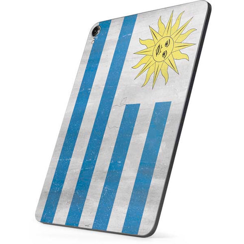 Uraguay Flag Distressed Apple iPad Pro Skin