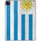 Uraguay Flag Distressed iPad Pro 11in (2024) Clear Case