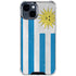 Uraguay Flag Distressed iPhone 15 Clear Case