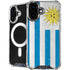 Uraguay Flag Distressed iPhone 16 Plus MagSafe Case