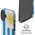 Uraguay Flag Distressed iPhone 16 Plus Magsafe Impact Case