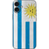Uraguay Flag Distressed iPhone 16 Plus Skin