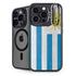 Uraguay Flag Distressed iPhone 16 Pro Kickstand Case