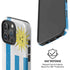 Uraguay Flag Distressed iPhone 16 Pro Magsafe Impact Case