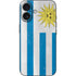 Uraguay Flag Distressed iPhone 16 Skin