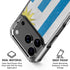 Uraguay Flag Distressed iPhone 18 Pro Clear Case