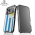 Uraguay Flag Distressed iPhone 18 Pro Clear Case