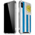 Uraguay Flag Distressed iPhone X/XS Clear Case