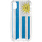 Uraguay Flag Distressed iPhone XS Clear Case