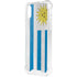 Uraguay Flag Distressed iPhone XS Clear Case