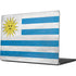 Uraguay Flag Distressed Apple MacBook Pro 14-inch Skin