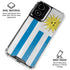 Uraguay Flag Distressed Moto G Power 5G (2024) Clear Case