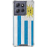 Uraguay Flag Distressed Moto G Stylus 5G (2025) Clear Case