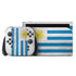 Uraguay Flag Distressed Nintendo Skins