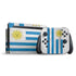 Uraguay Flag Distressed Nintendo Skins