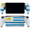 Uraguay Flag Distressed PlayStation Portal Remote Player Skin