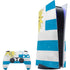 Uraguay Flag Distressed PlayStation PS5 Skins