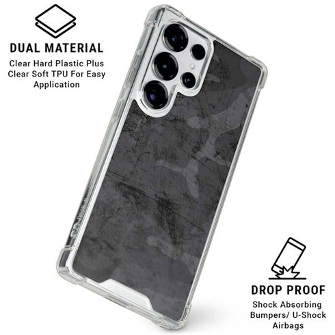 Urban Camo Galaxy S25 Ultra Clear Case