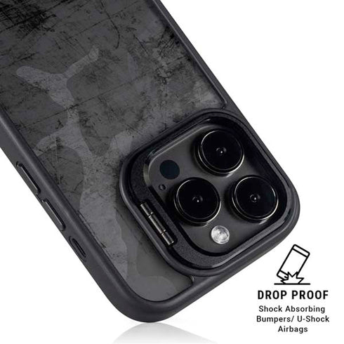 Urban Camo iPhone 15 Pro Max Kickstand Case