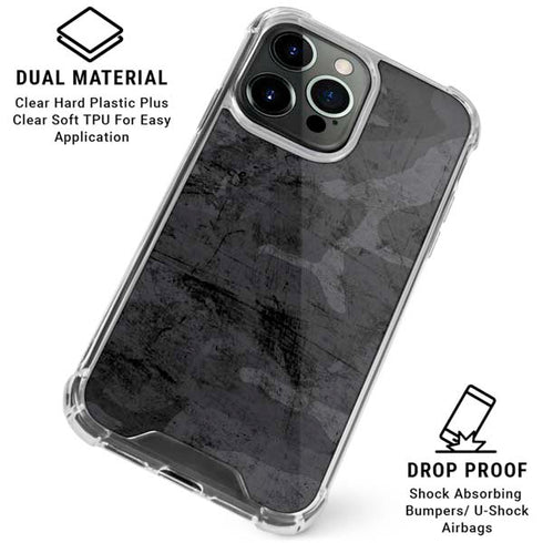 Urban Camo iPhone 16 Pro Clear Case